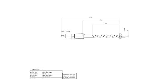Guhring HSS Taper Shank Thru Coolant Beam Drill Point - Image 2