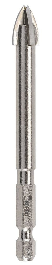 Bordo - 3.00mm 4 Cut Glass and Tile Drill Bits Hex Shank