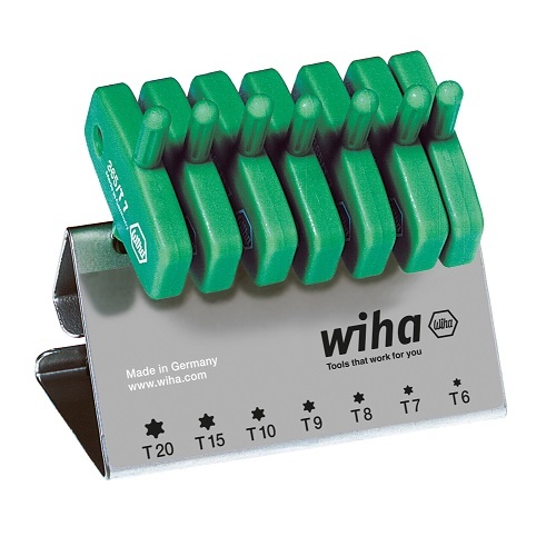WIHA TORX DRIVER SET KEY HANDLE 7 PCE
