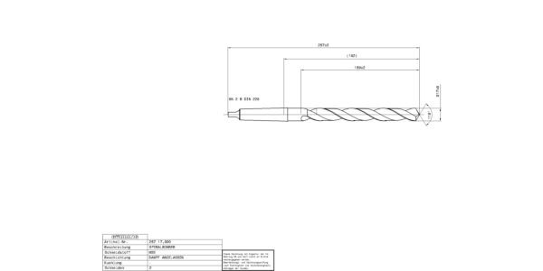 Guhring Long series twist drills - Taper shank HSS - Image 2