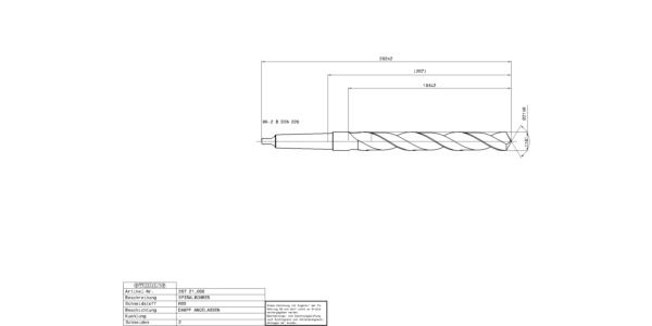 Guhring Long series twist drills - Taper shank HSS - Image 2