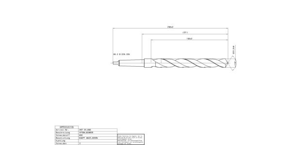 Guhring Long series twist drills - Taper shank HSS - Image 2