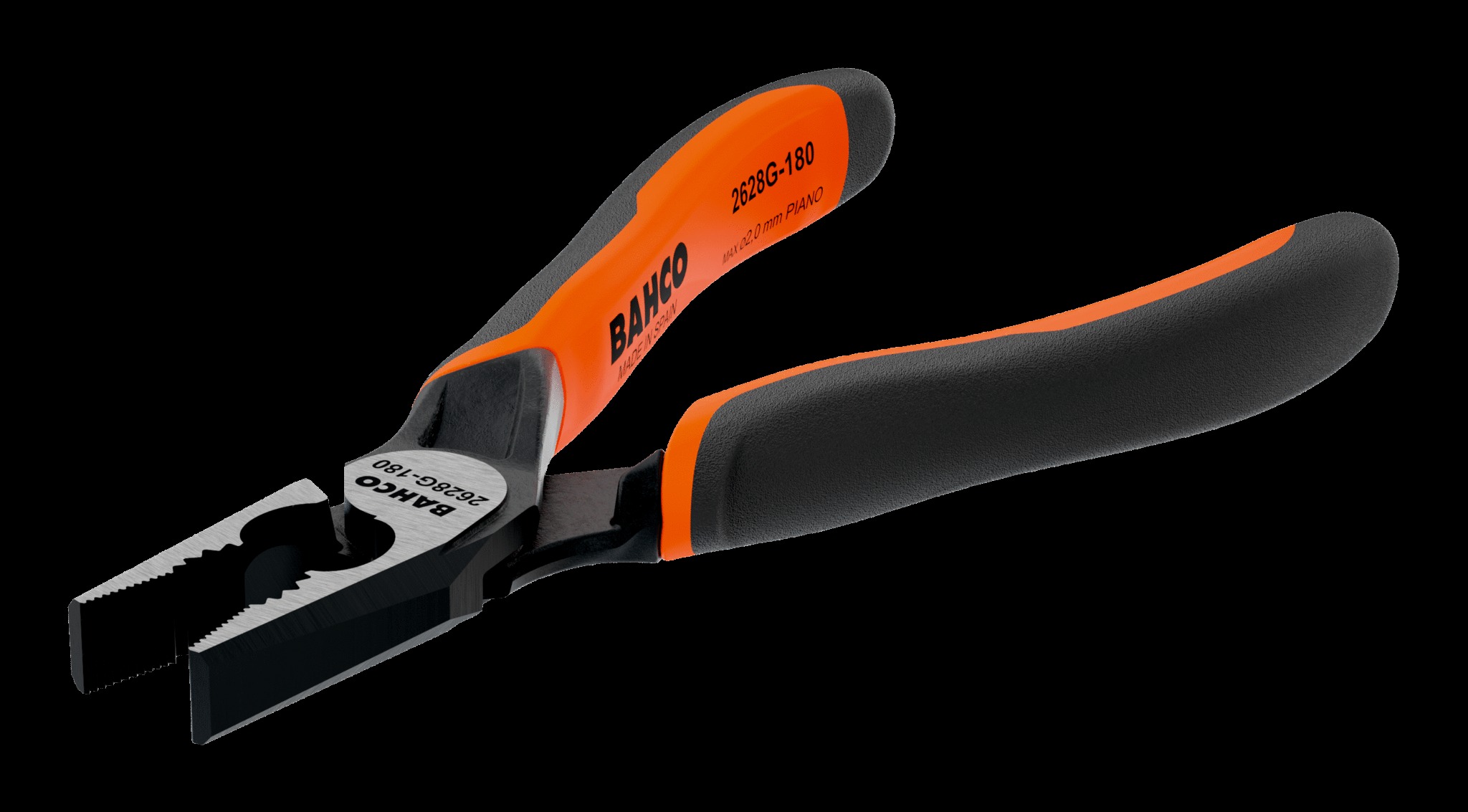 Bahco Pliers, ergo, combination, 180mm, max cutting cap 2.00mm - Image 5