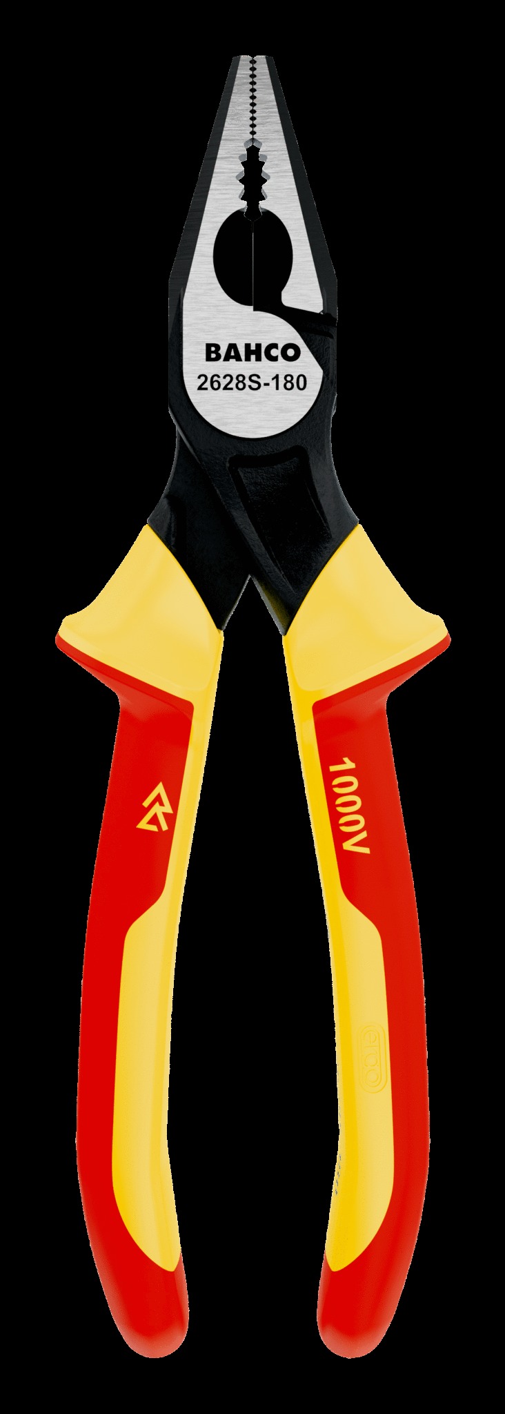 Bahco Pliers, combination, insulated to 1000V, 180mm, max cutting cap 2.00mm - Image 4