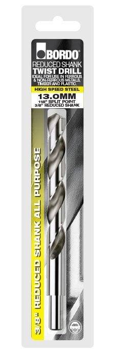 Bordo 11.5mm 3/8" Reduced Shank Drill