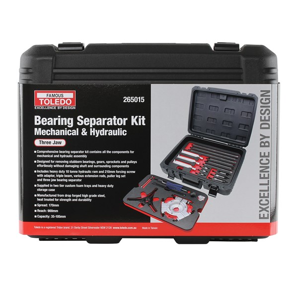 TOLEDO HYDRAULIC BEARING SEPARATOR KIT - Image 2