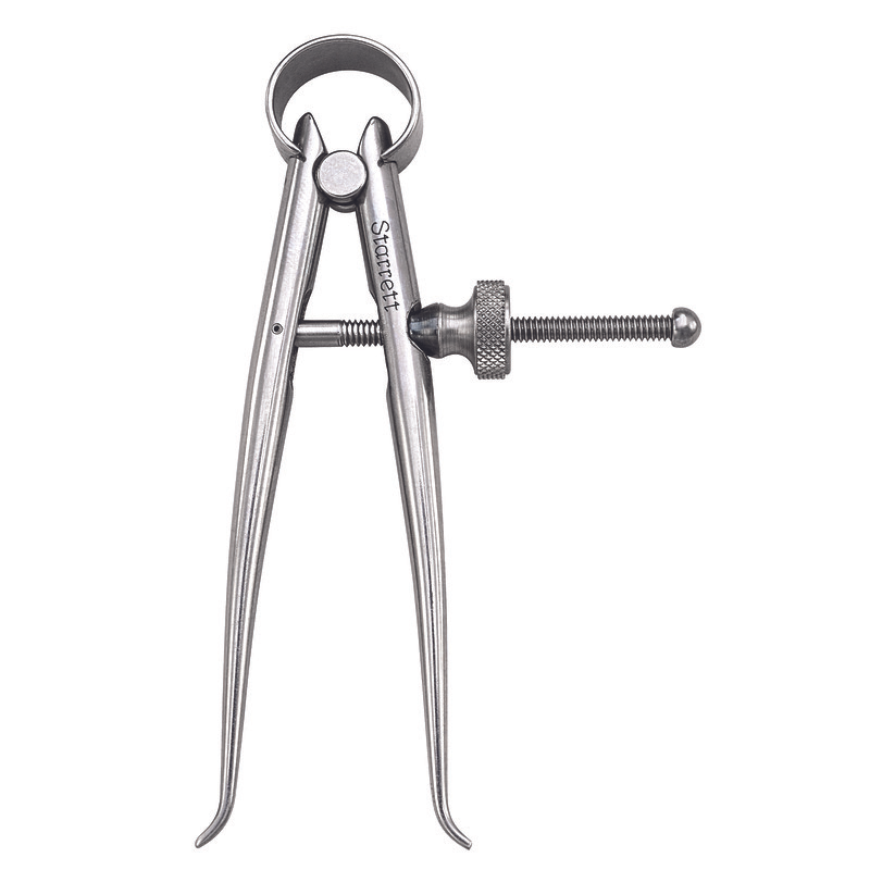 Starrett - Toolmakers' Spring Type 3in (75mm) Inside Caliper Round Legs
