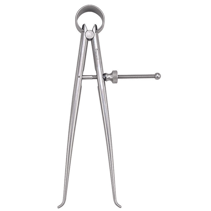 Starrett - Toolmakers' Spring Type 6in (150mm) Inside Caliper Round Legs