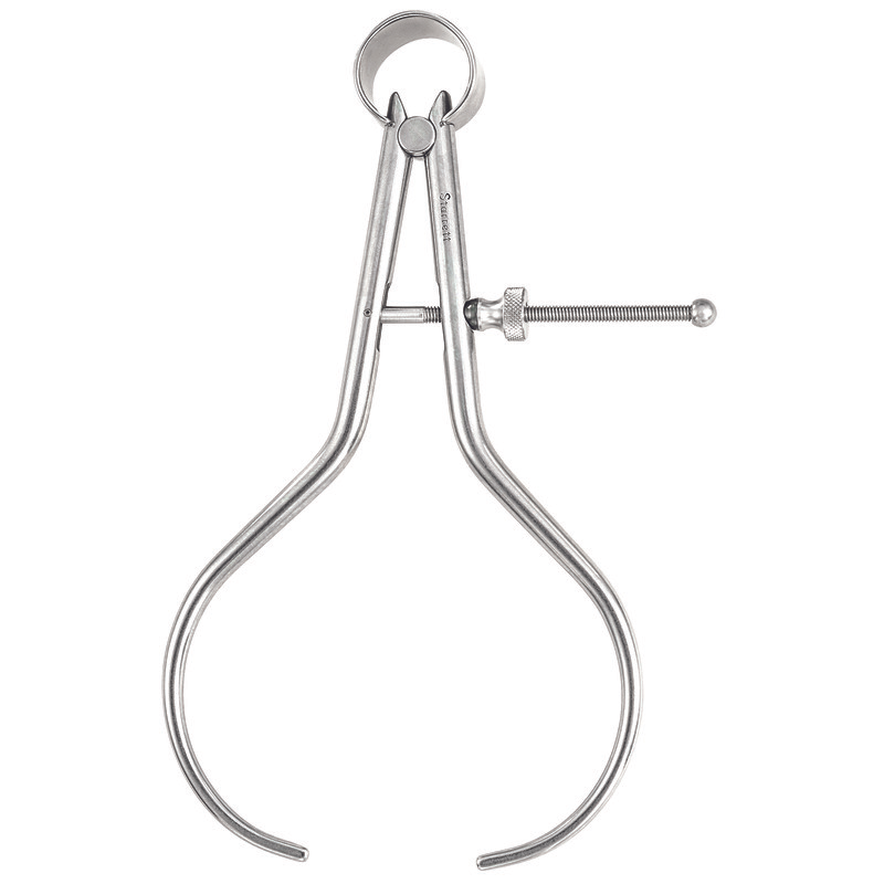 Starrett - Toolmakers' Spring Type 6in (150mm) Outside Caliper Round Legs