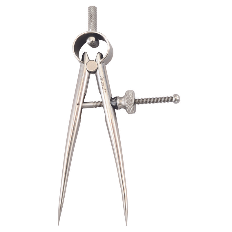 Starrett - Toolmakers' Spring Type 3in (75mm) Divider With Round Legs