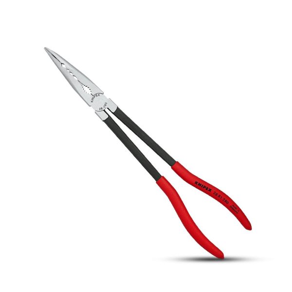 KNIPEX FLAT NOSE PLIER 45 DEG 280MM