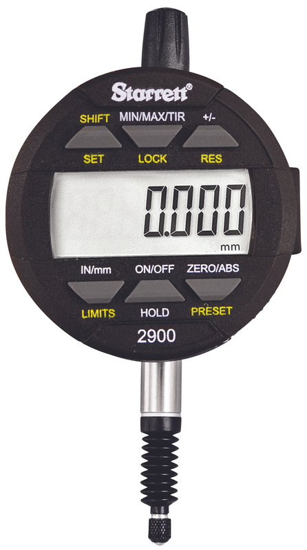 Starrett ELECTRONIC INDICATOR - RANGE 1 2900-6ME-25 Electronic Indicator