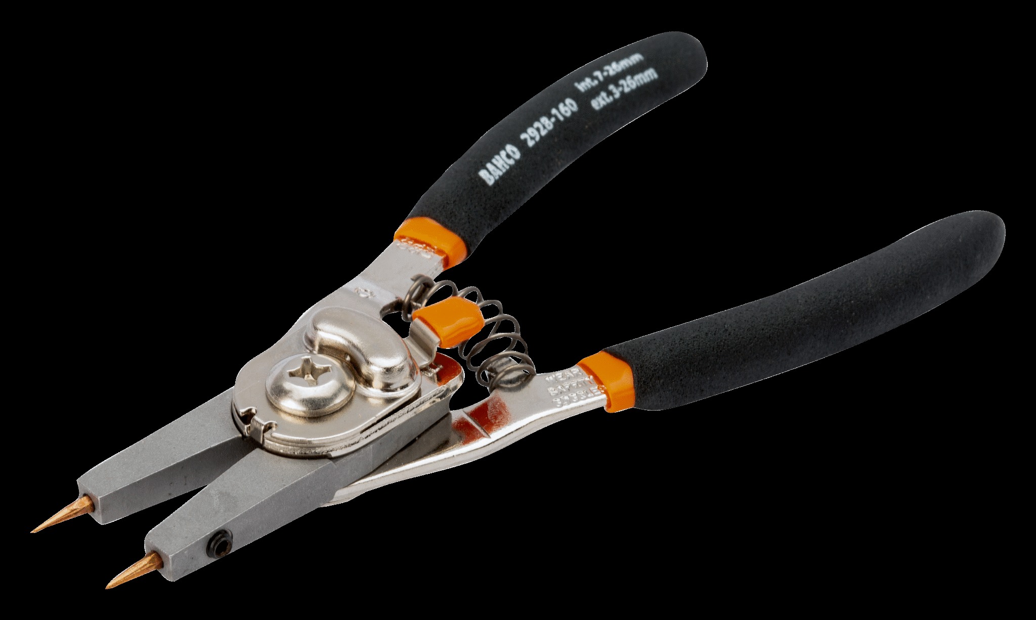 Bahco Circlip pliers, internal and external, 160mm