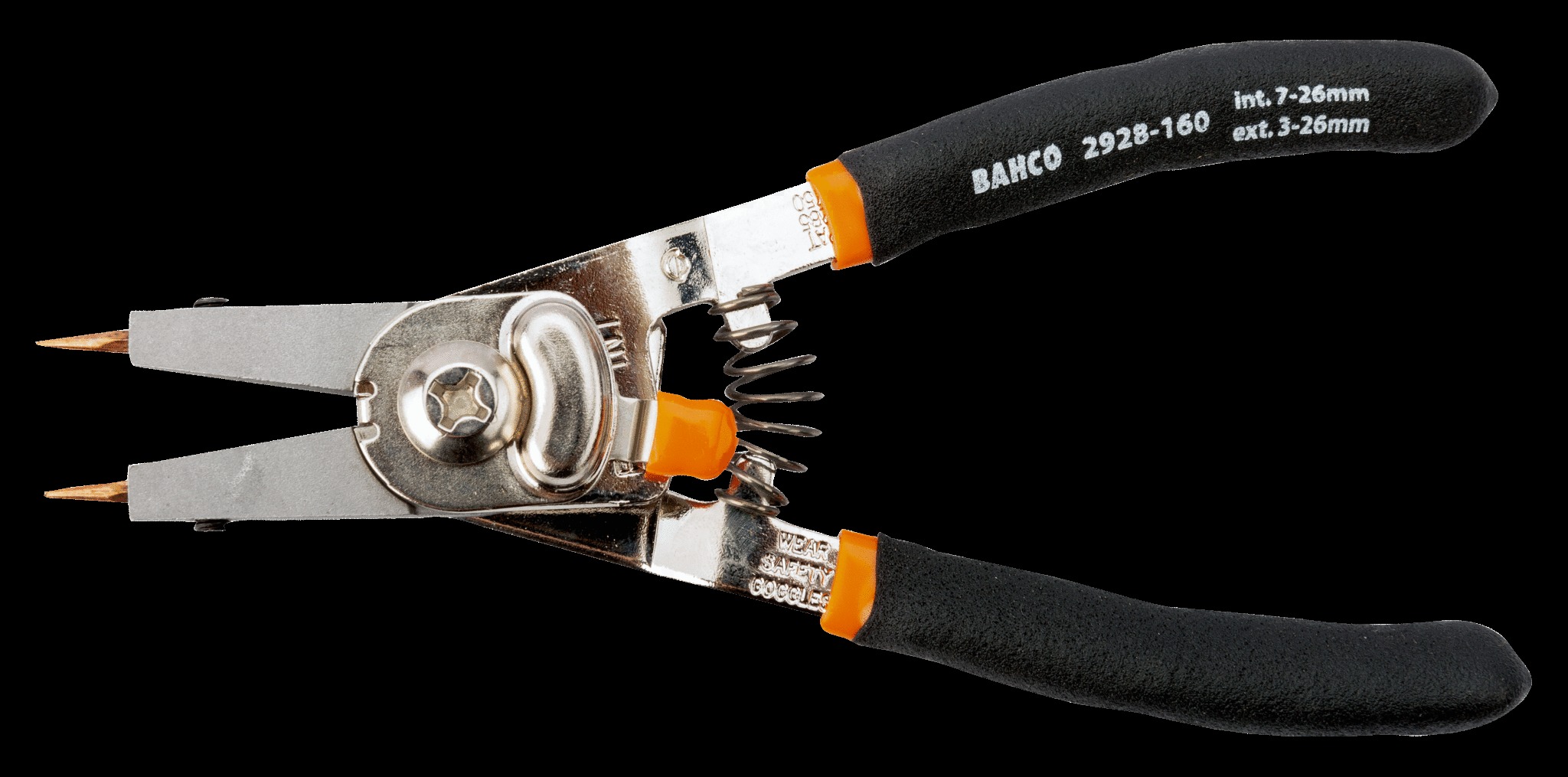 Bahco Circlip pliers, internal and external, 160mm - Image 4