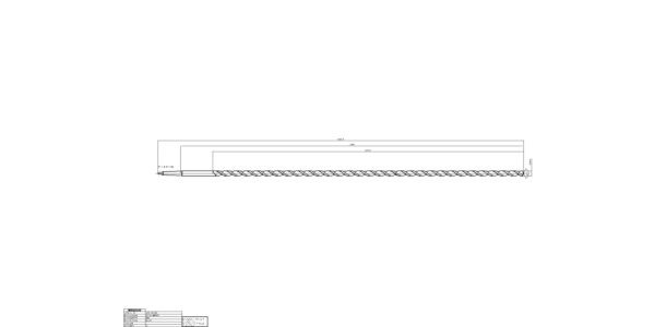 Guhring Extra length drills-taper shank HSS 1000mm OAL - Image 2
