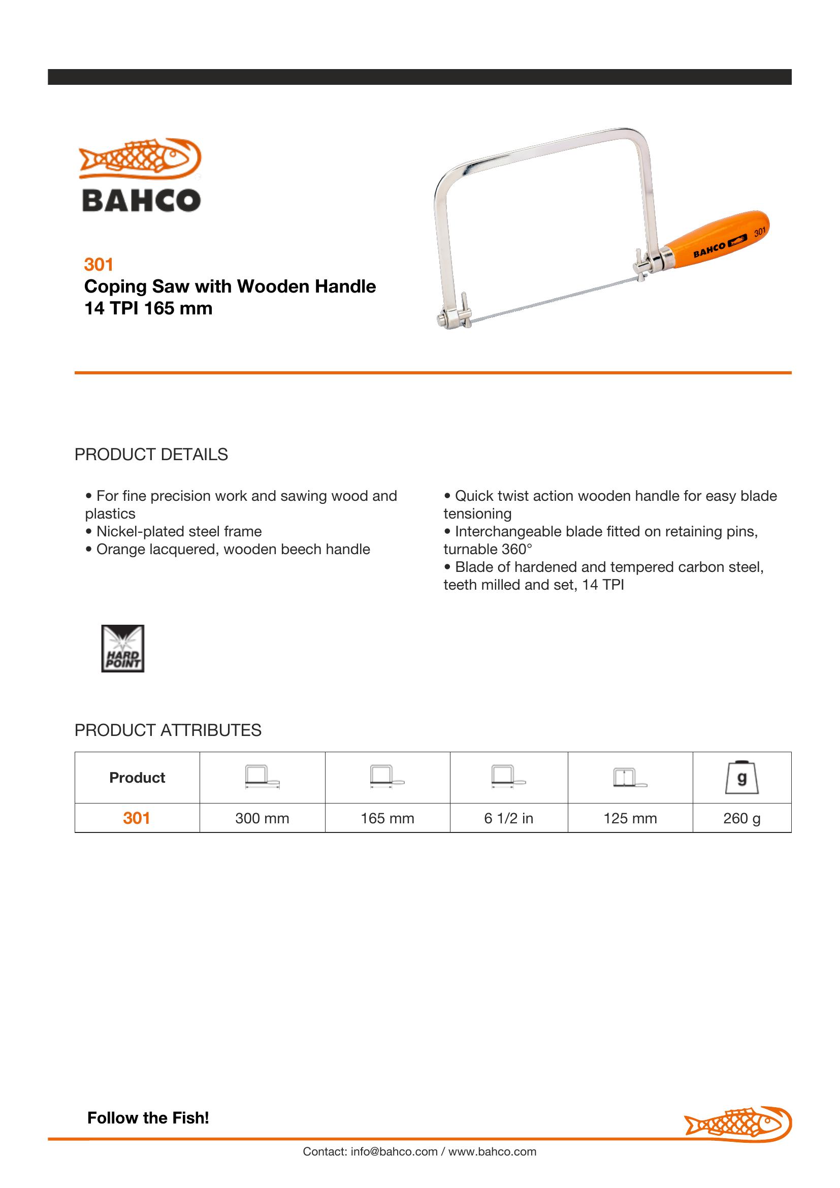Bahco Coping saw - Image 3