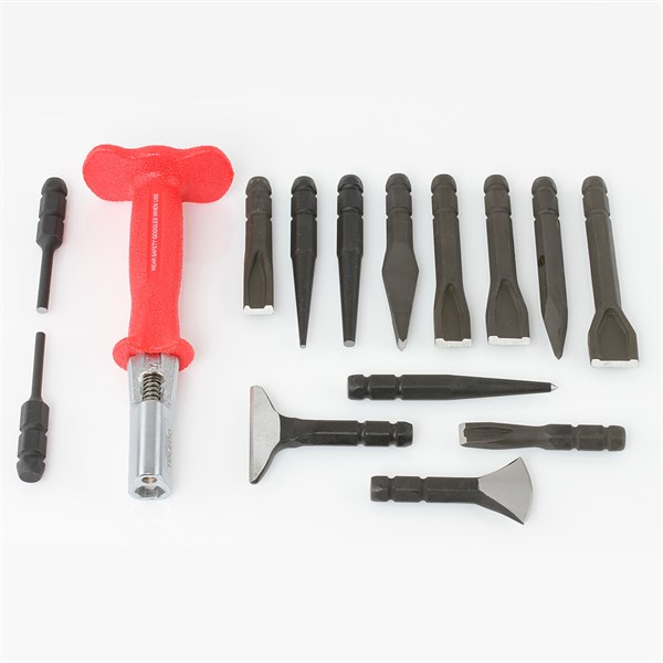 TOLEDO CHISEL & PUNCH SET 15PC - Image 2