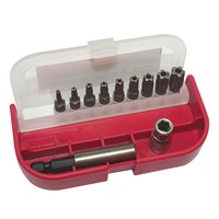 TOLEDO FIVE POINT BIT SET 11PC