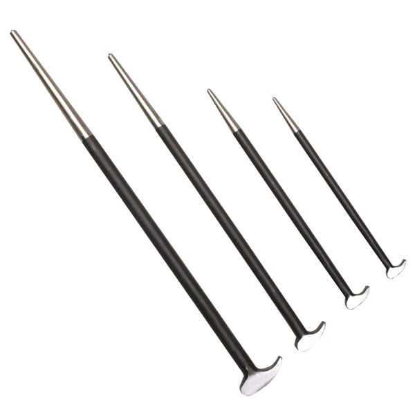TOLEDO PRY BAR ROLLED HEAD SET - 4 PC