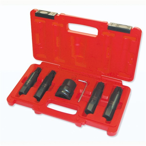 TOLEDO INSERT BIT SOCKET SET 6 PT 6PC