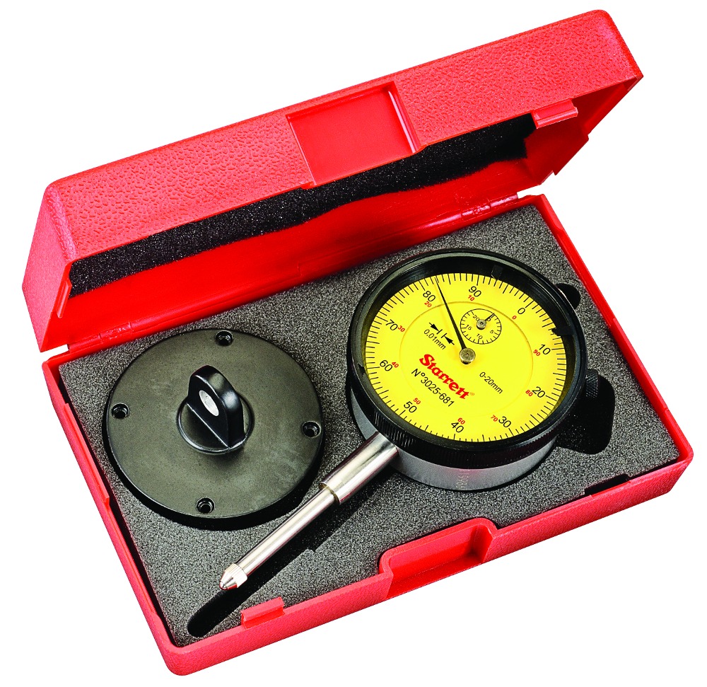 Starrett - Dial Ind. 10mm Range 0.01mm Grad. 57mm Face. 0-100 - Image 2