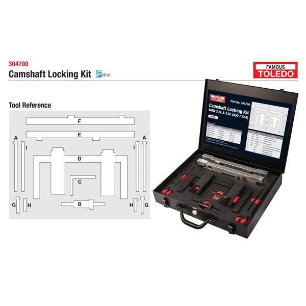 TOLEDO CAMSHAFT LOCKING KIT