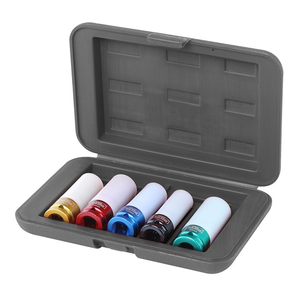 TOLEDO LUG NUT SOCKET SET 5PC