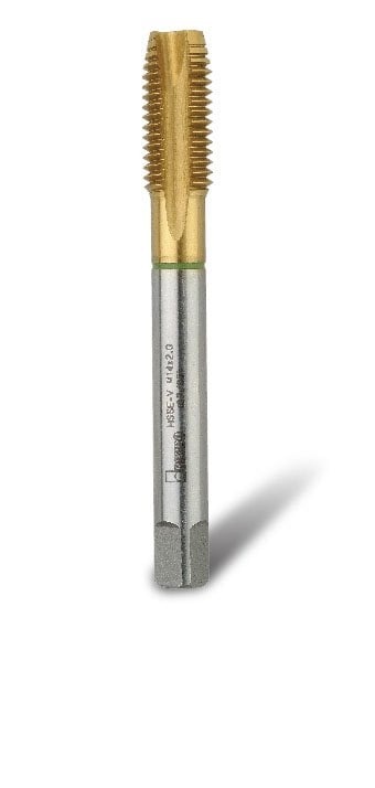 Bordo 14mm HSSE-V3 TiN Coated Green Band Spiral Point Tap