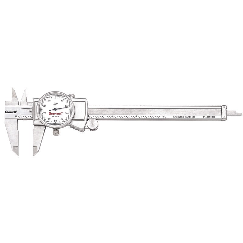 Starrett - Dial Caliper 0-6 .001 Graduation