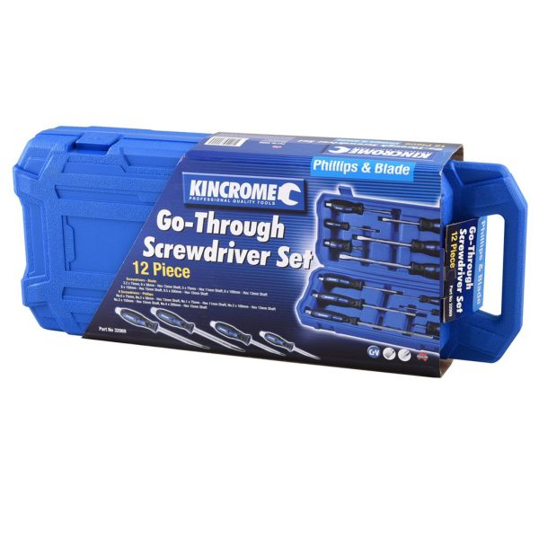 KINCROME 32069 S/DRIVER SET GO THROUGH 12PCE - Image 2