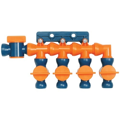 LOC-LINE 1/2 INCH SYSTEM TOTAL FLOW CONTROL MANIFOLD