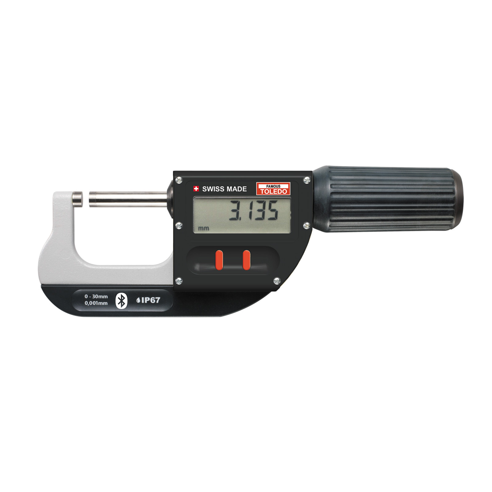 TOLEDO MICROMETER BT DIGITAL 0-30MM