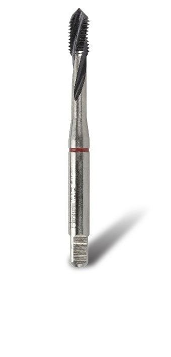 Bordo 14 x 2mm HSSE-V3 TiAlN Coated Red Band Spiral Flute Tap
