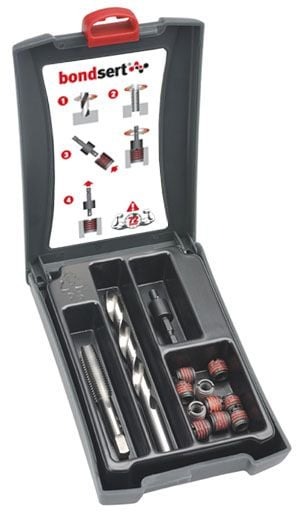 Powercoil Threaded Inserts M12 X 1,75 Carbon Steel Thin Wall Insert Kit