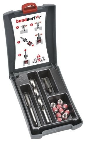 Powercoil Threaded Inserts M12 X 1,75 Stainless Steel Thin Wall Insert Kit