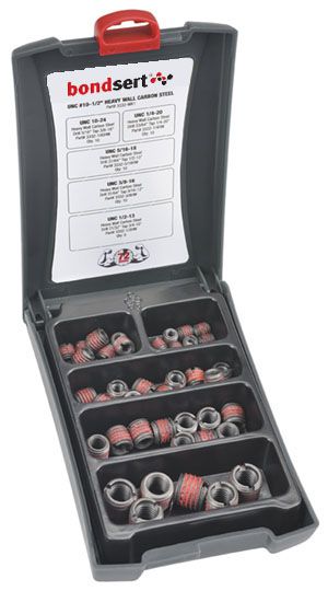 Powercoil Threaded Inserts UNC Heavy Wall 1/2, 5/8, 3/4 & 1" Range Kit