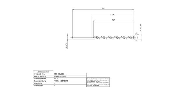 Guhring Long Series Twist drills HSCO - Image 2