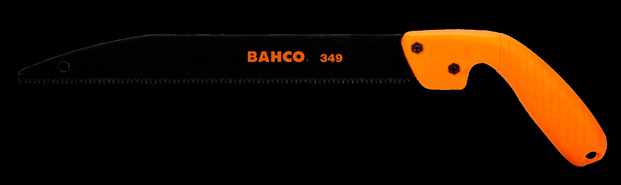 Bahco Anti friction coating straight blade, comfortable orange handle - Image 2