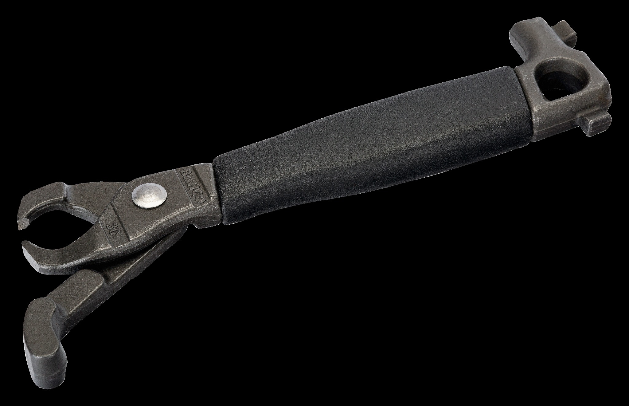 Bahco Nail puller, 210mm - compact with TPE Handle