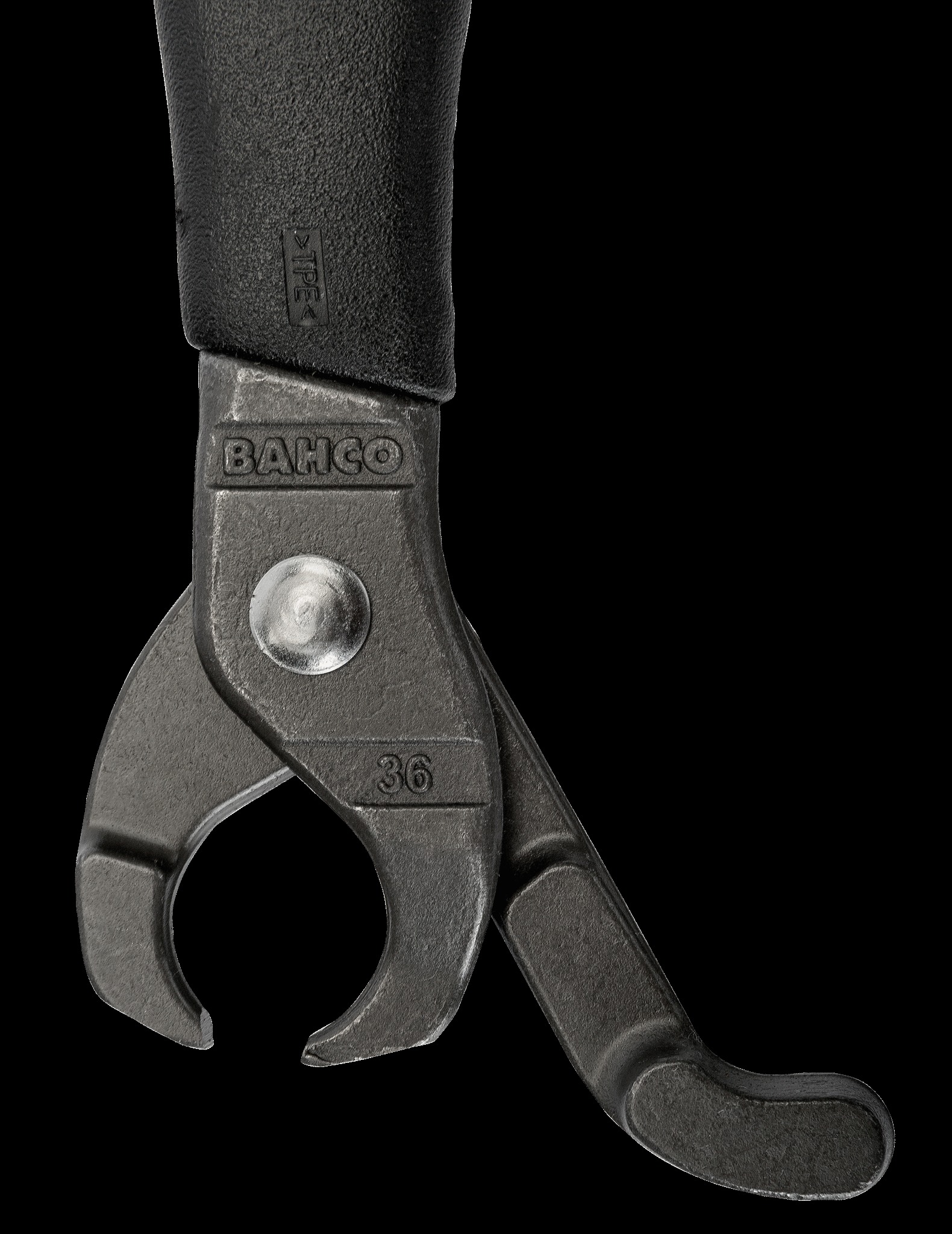 Bahco Nail puller, 210mm - compact with TPE Handle - Image 3