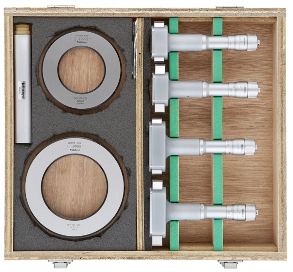 Mitutoyo Holtest 2-4" Set 368-997