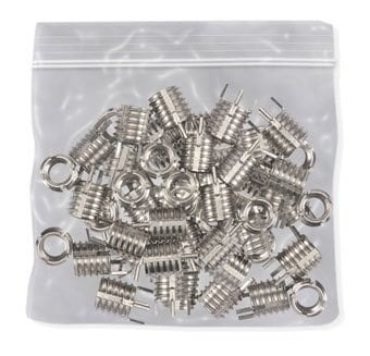 Powercoil Threaded Inserts 1/2" x 13 UNC Stainless Steel Thin Wall Solid Inserts