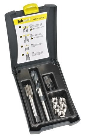 Powercoil Threaded Inserts 9/16" UNC Stainless Steel Heavy Duty Repair Kit