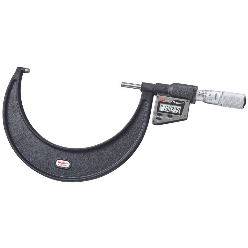 Starrett ELECTRONIC MICROMETER- W/O OUTPUT 125-150mm 3732MEXFL-150 Inch/Metric Electronic Micrometer without Output