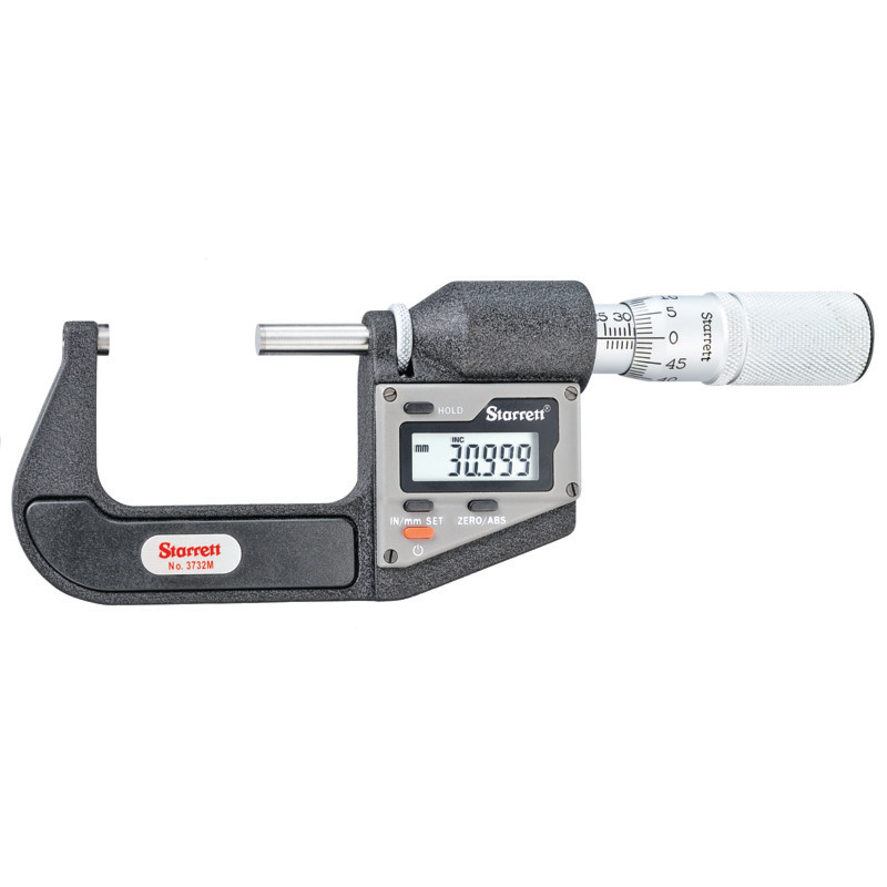 Starrett - Elec. Dig. Mic 25-50mm 0.001mm Res