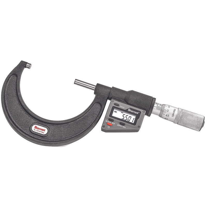 Starrett - Elec. Dig. Mic 50-75mm 0.001mm Res