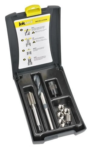 Powercoil Threaded Inserts 10G UNF SS Thin Wall Loksert Repair Kit