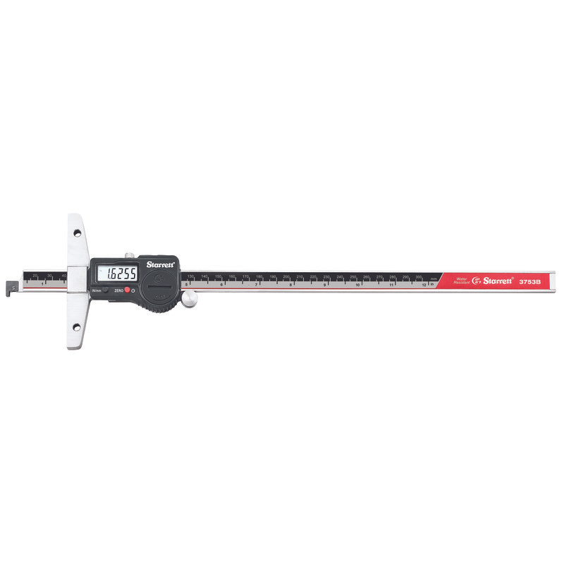 Starrett - ELECTRONIC DEPTH GAGE W/CASE, 12