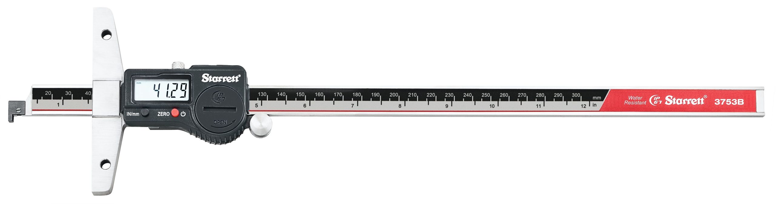 Starrett - ELECTRONIC DEPTH GAGE W/CASE, 12 - Image 2