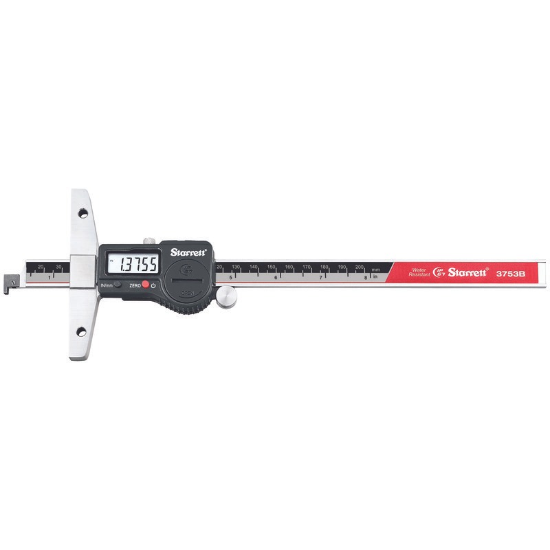 Starrett - ELECTRONIC DEPTH GAGE W/CASE, 8